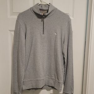 Burberry 3/4" zip sweater